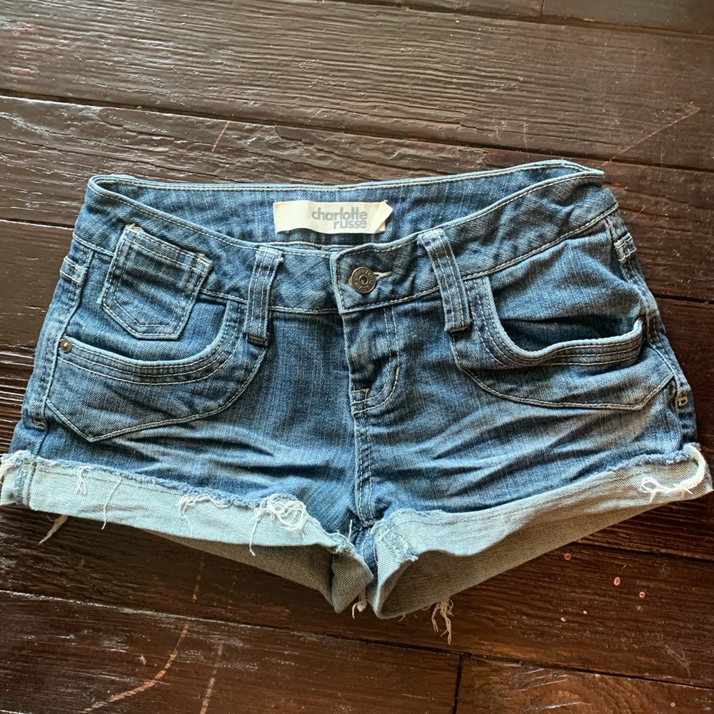 4/$15 Charlotte Russe Denim Shorts